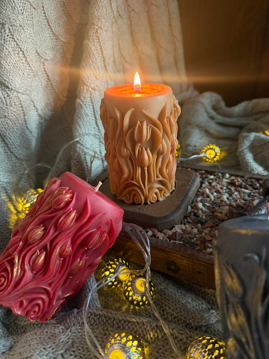 Tulip Candle