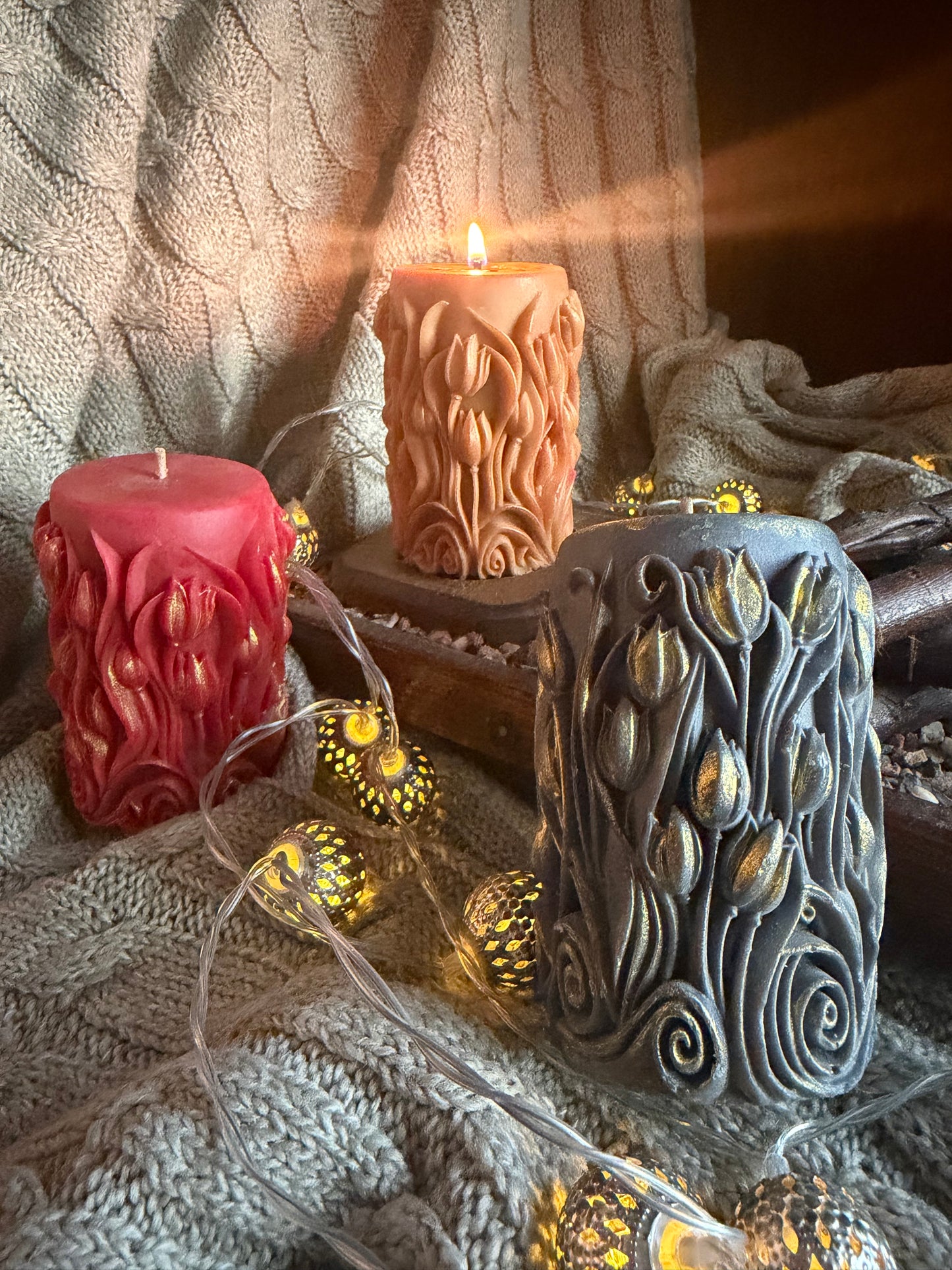 Tulip Candle
