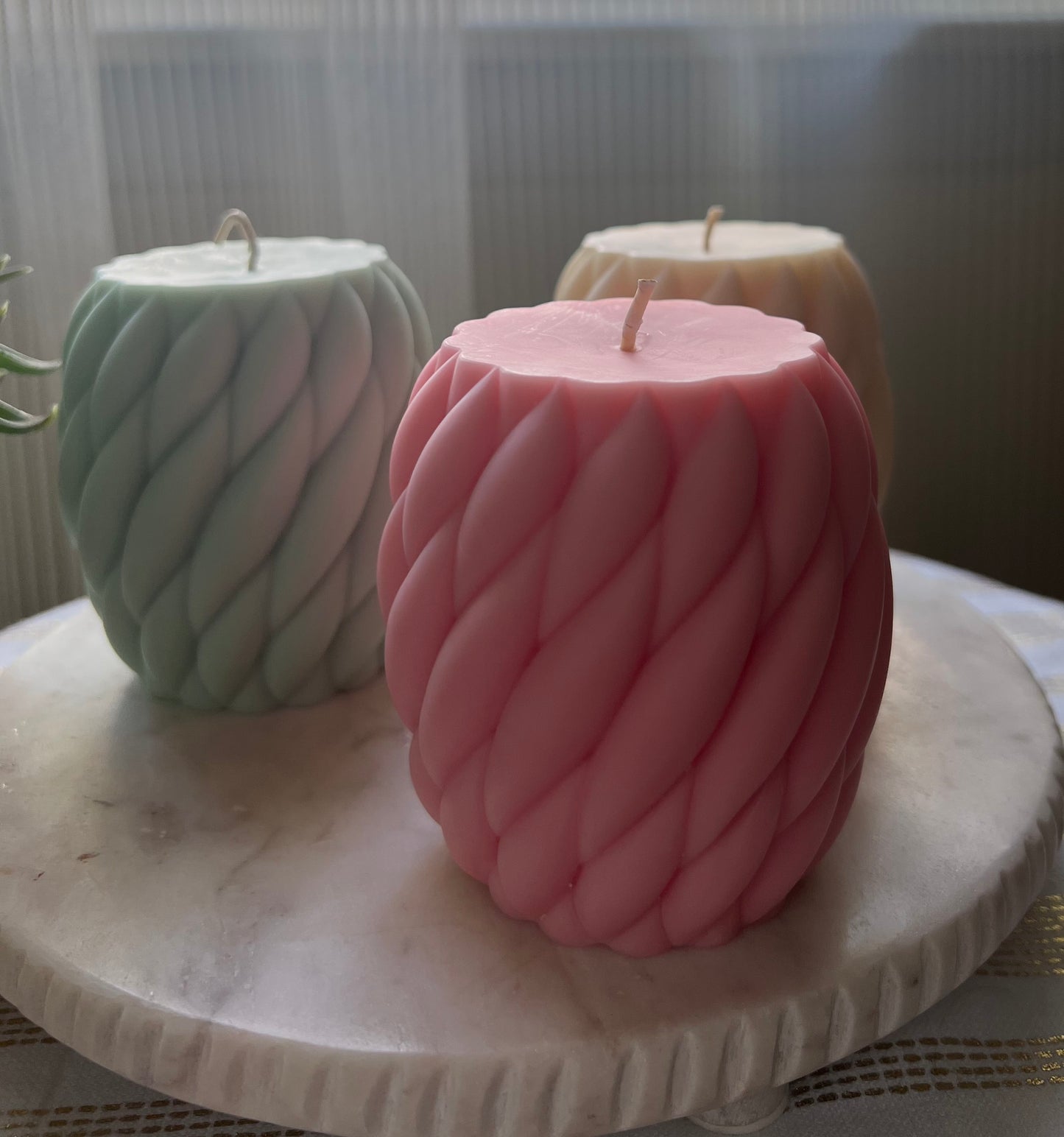 Twist candle