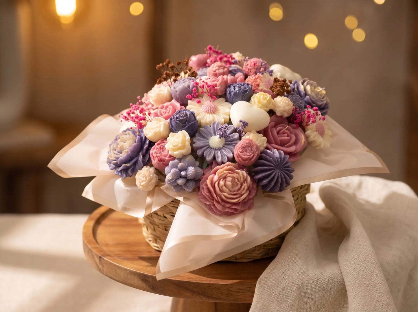 Basket Bouquet Flower