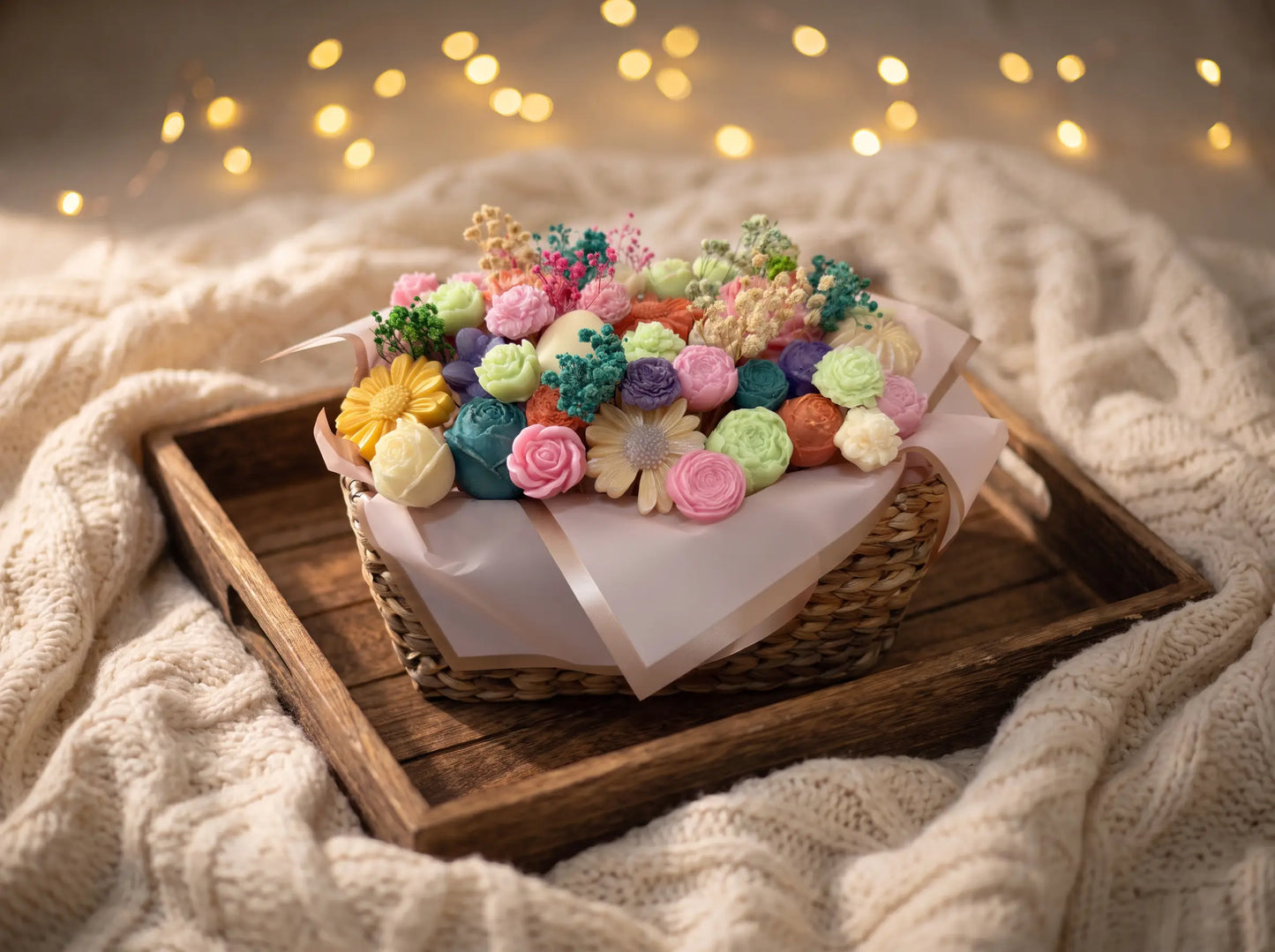 Basket Bouquet Flower
