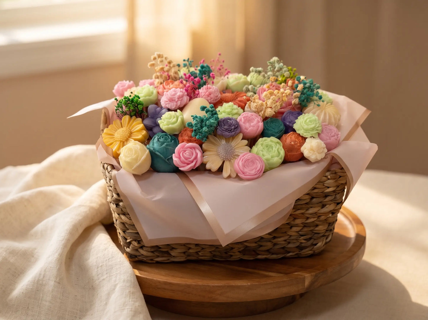 Basket Bouquet Flower