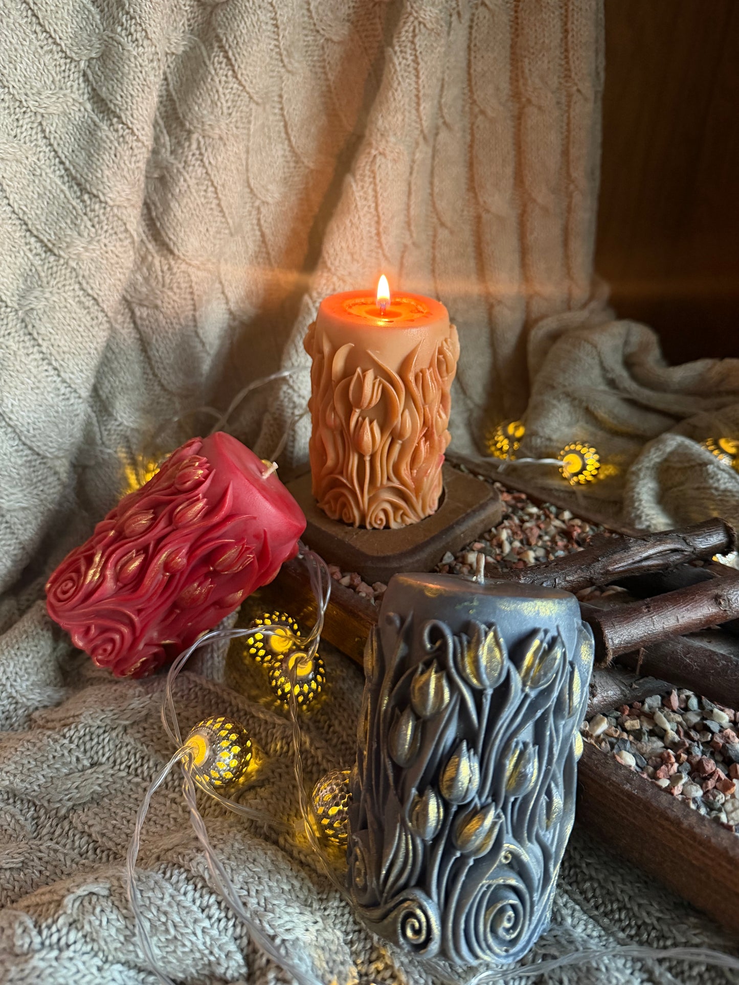 Tulip Candle