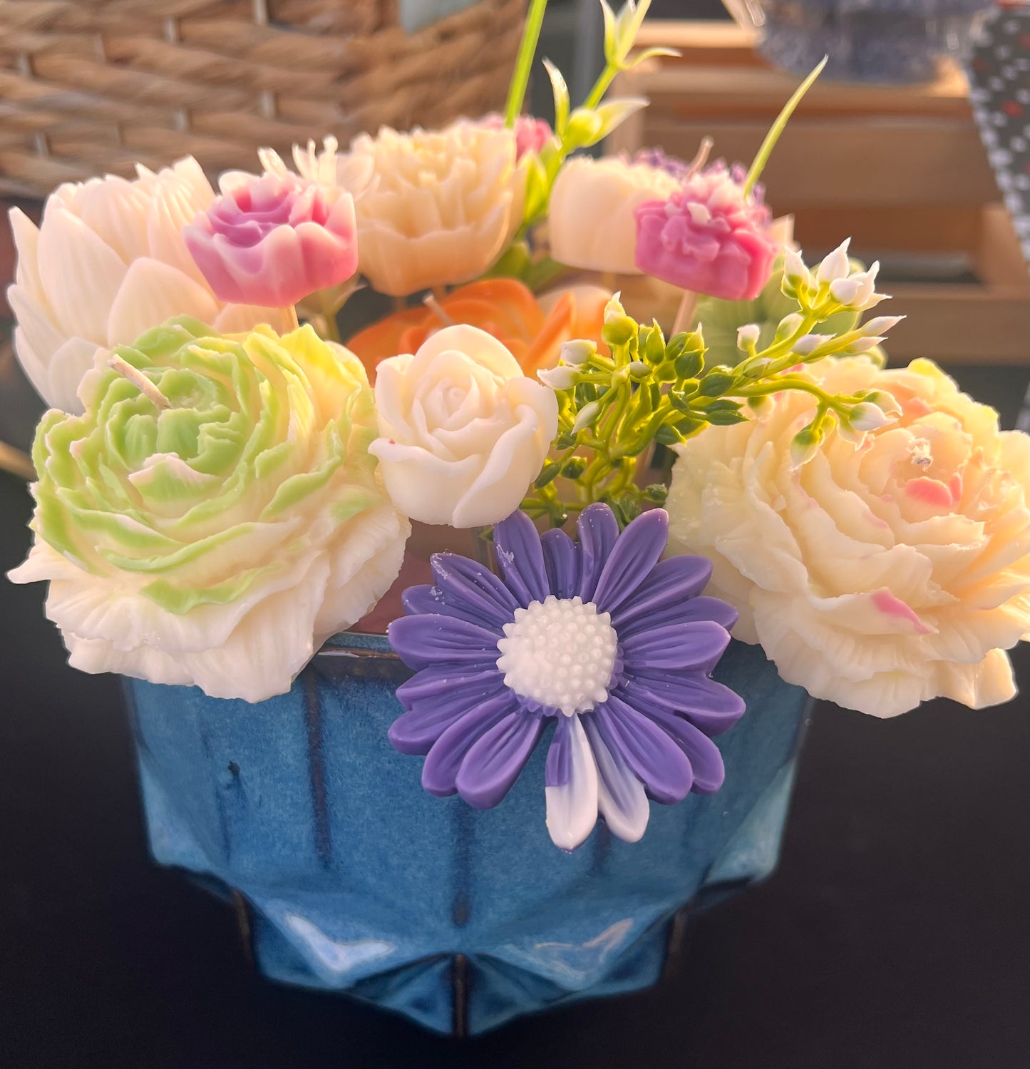 Vase Bouquet Flowers